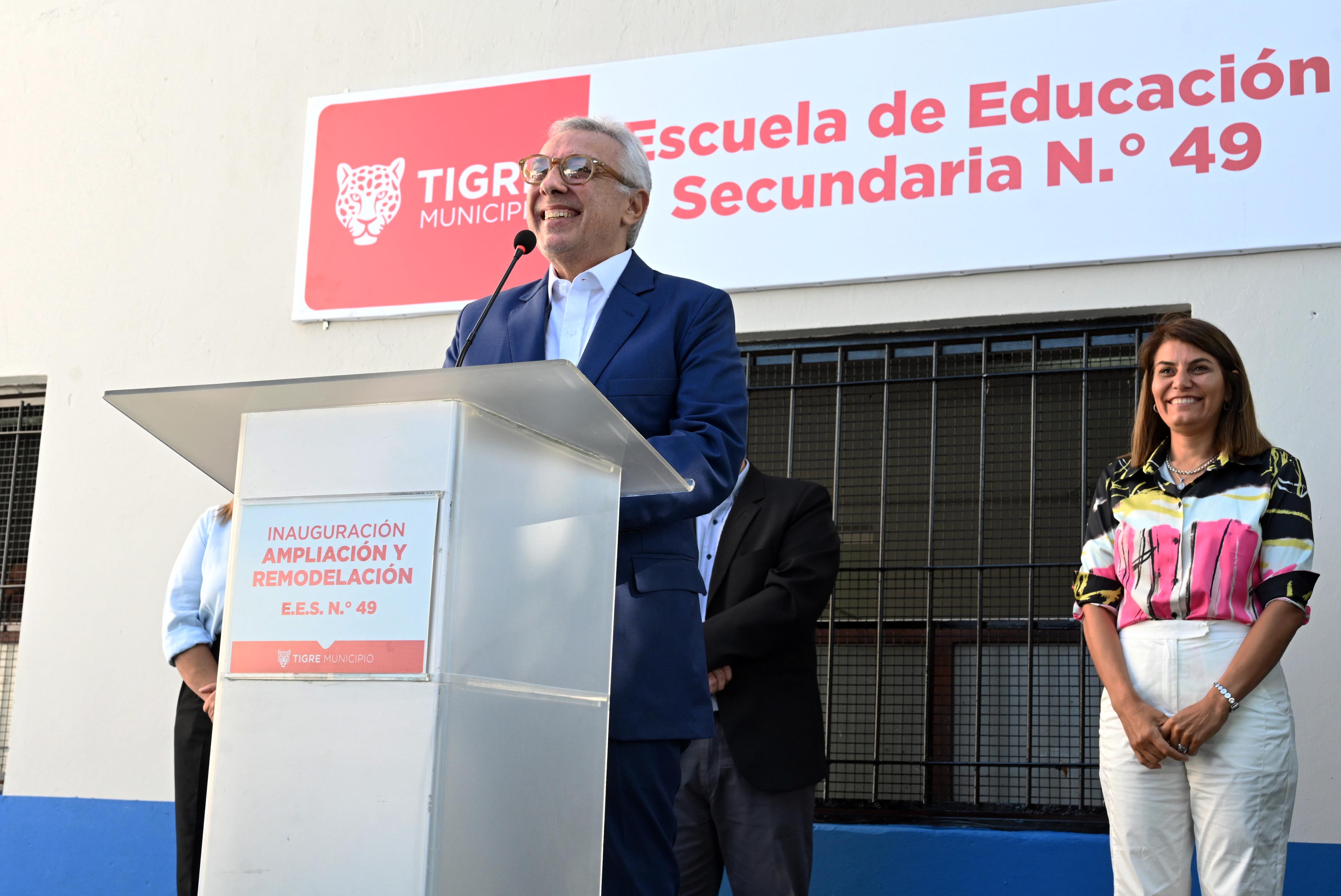 NOTICIAS  TIGRE:INAUGURACION DE LA ESCUELA SECUNDARIA N&deg;49 EN EL TALAR.